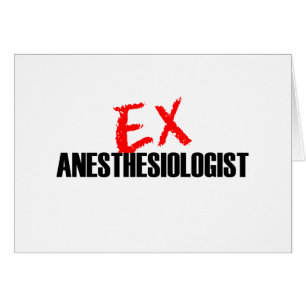 CARTÃO ANESTHESIOLOGIST EX