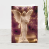 Angel Holding Flowers