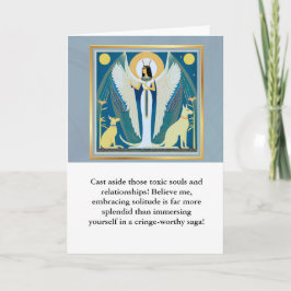 Cartão angel message egypt happy birthday