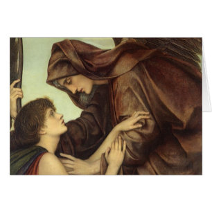 Cartão Angel of Death por Evelyn De Morgan