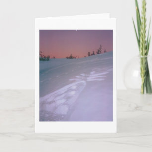 Cartão Angel under Moon