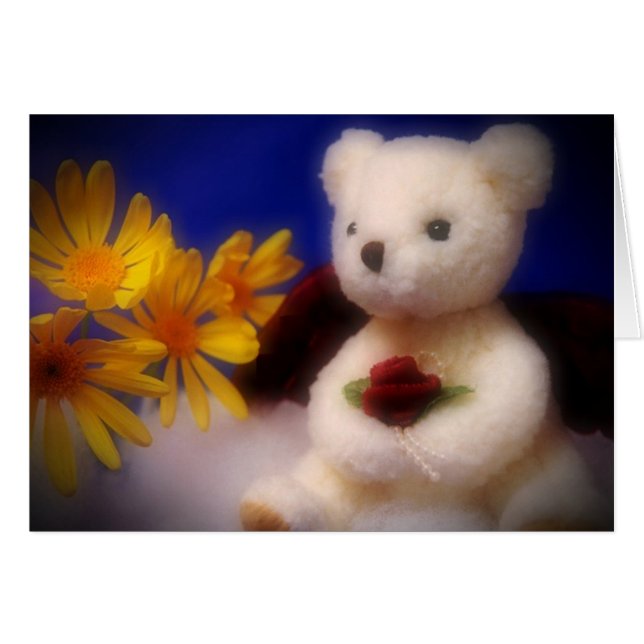 Cartão Angelic Bear (Frente Horizontal)