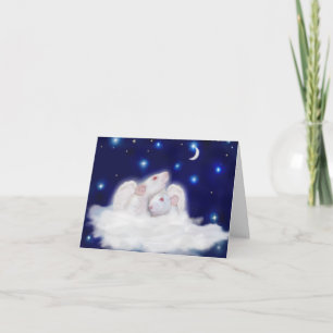 Cartão Angelic Ratties Sympathy Card