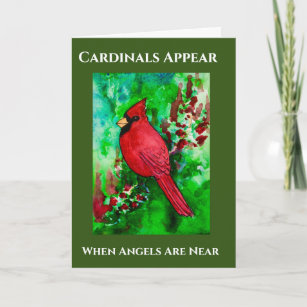 Cartão Angels Appear Cardinals Are Near Sympathy Loss