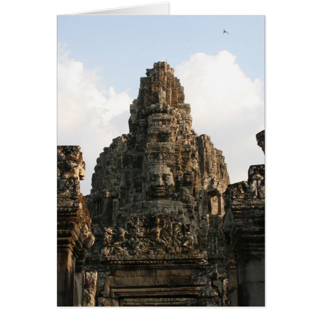 Cartão angkor thom cambodia (Frente)
