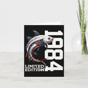 Cartão Angler 41rua Birthday Fisheries Limited Edition 19