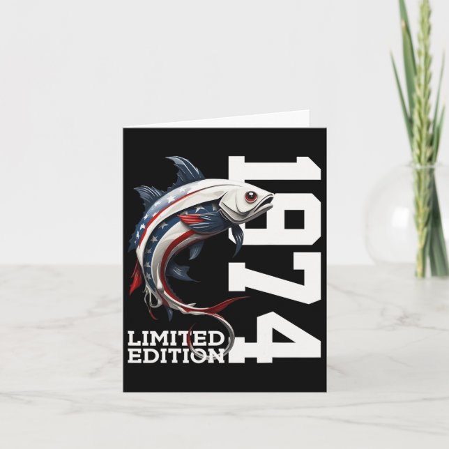 Cartão Angler 51rua Birthday Fisheries Limited Edition 19 (Frente)