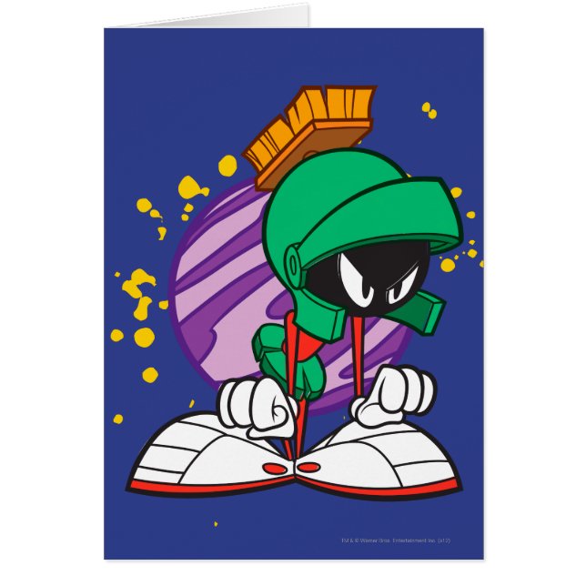 Cartão Angry Marvin (Frente)