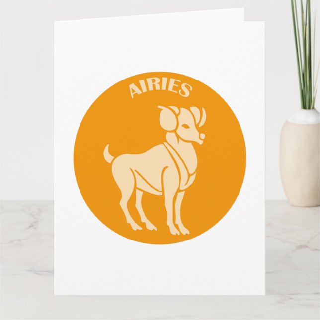 Cartão Ângulos, Sinal Zodiac, Horoscópio, Astrologia (Frente)