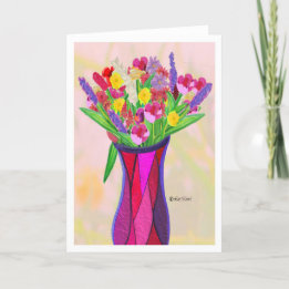 Cartão Anima a Design criativa de LeeMarie