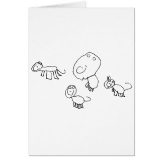 Cartão Animais