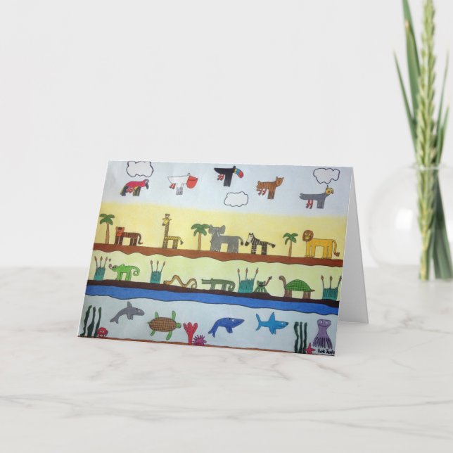 Cartão Animais (Frente)