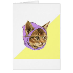 Cartão Animal Meme do conselho do gato do gatinho do