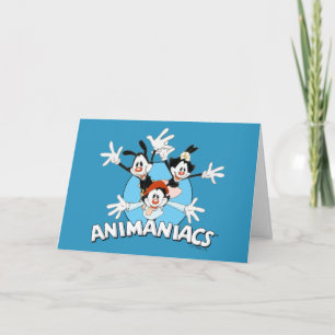 Cartão Animaniacs Warner Siblings Wide Arms Graphic