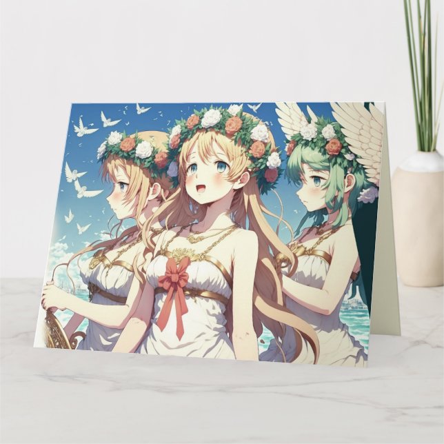 Cartão Anime Chor (Frente)
