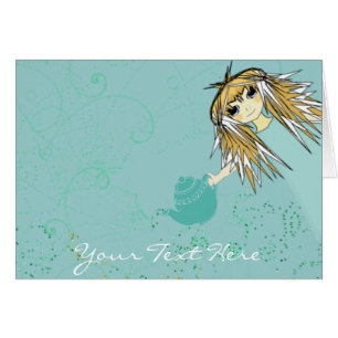 Cartão Anime Tea Party - Personalizado