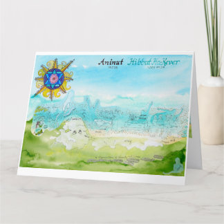 Cartão Aninut: Mapeie a Viagem: O Luto e a Alma