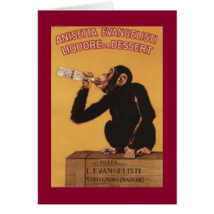 Cartão Anisetta Evangelisti Liquore da Dessert