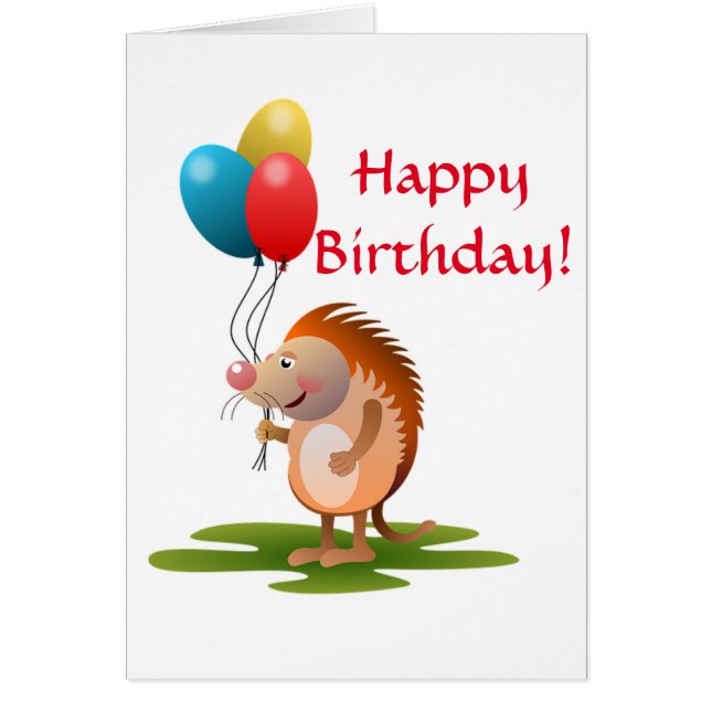 Cartão Aniversário (Frente)