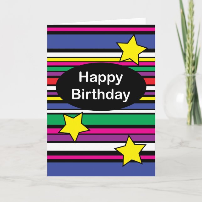 Cartão Aniversário (Frente)