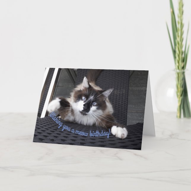 Cartão Aniversário! (Frente)