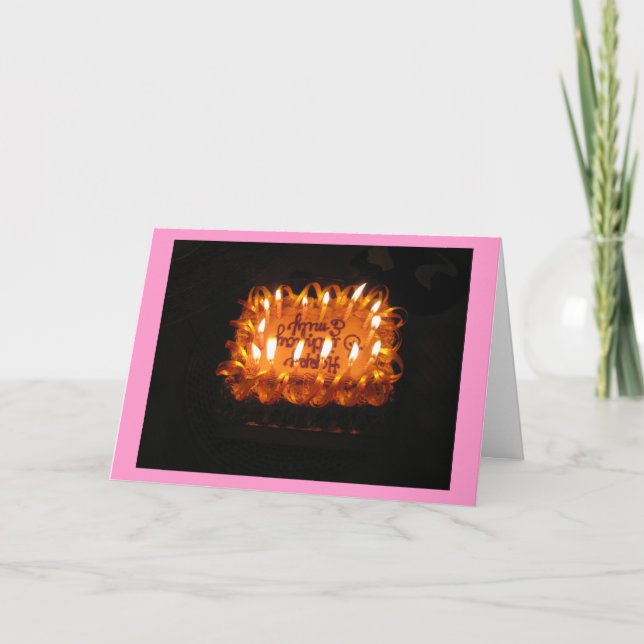 Cartão Aniversário (Frente)