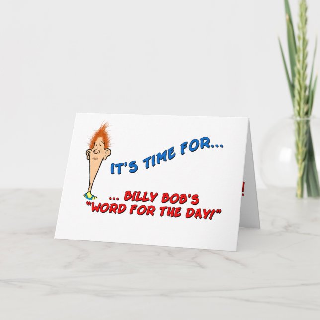 Cartão Aniversário (Frente)