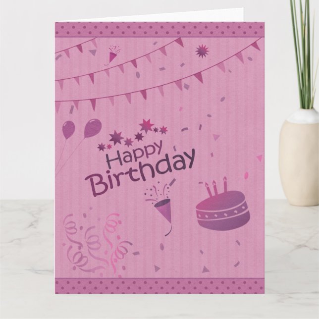 Cartão Aniversário (Frente)