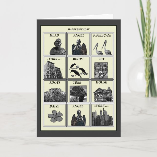 Cartão aniversário (Frente)