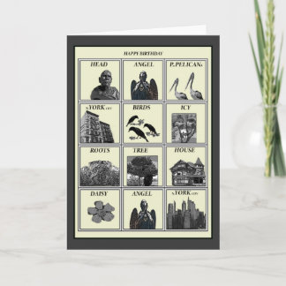 Cartão aniversário