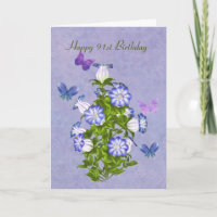 Aniversário, 91 ruas, Borboletas e Flores de Celul