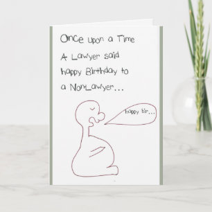 Cartão Aniversário - Advogados e