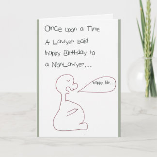 Cartão Aniversário - Advogados e