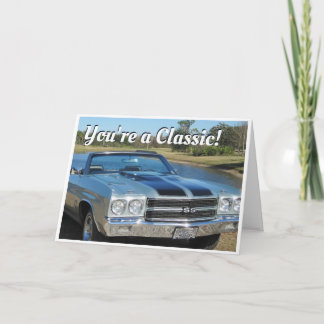 Cartão Aniversário - clássico