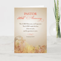 Aniversário da 50ª Ordenação do Pastor, Bênção