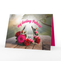 Aniversário da 6 de Ferradura Personalizada