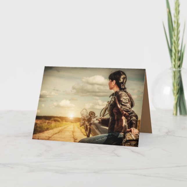 Cartão Aniversário da aventura adiante (Frente)