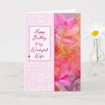 Aniversário da Esposa, Florais Rosa Suave