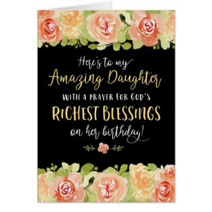 Cartão Aniversário da Filha, aqui está minha filha incrív