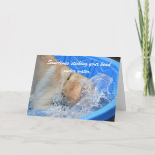 Cartão Aniversário da Idade Antiga