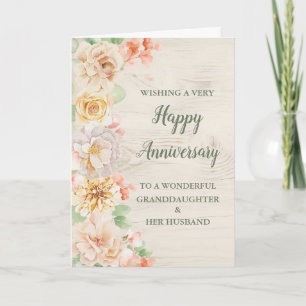 Cartão Aniversário da Netinha Floral e do Marido