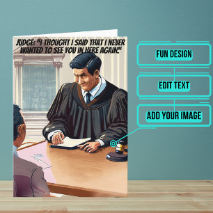 Cartão Aniversário da Polícia Engraçado