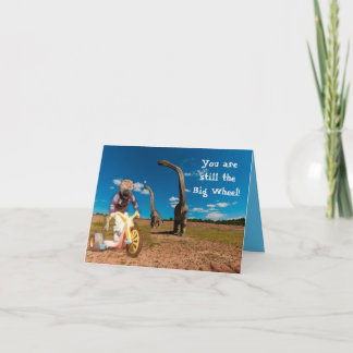 Cartão "Aniversário da roda grande"