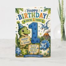 Aniversário de 1 ano Dino-Mite