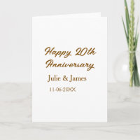 aniversário de 20 anos feliz dourado marrom nome d