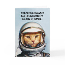 Aniversário de 21 anos engraçado