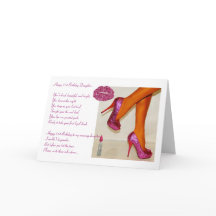 Aniversário de 21 anos feliz a uma filha