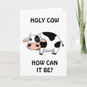 Cartão **aniversário de 21 anos HUMOR** DE UMA VACA?