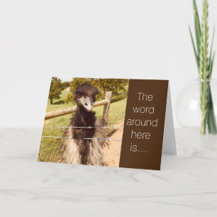 Cartão **aniversário de 21 anos** O "FIM DA SUA JUVENTUD