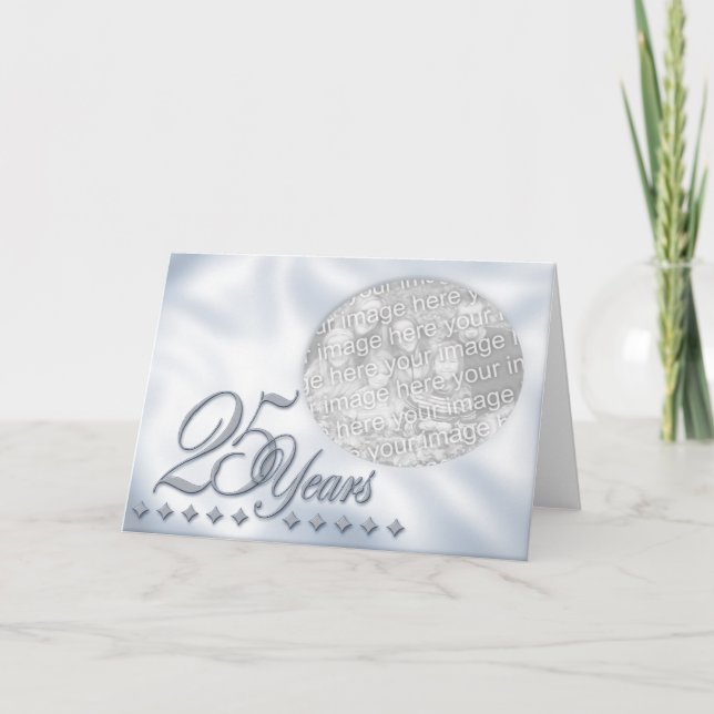 Cartão Aniversário de 25 (Frente)